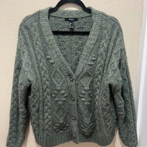 Knit button up cardigan